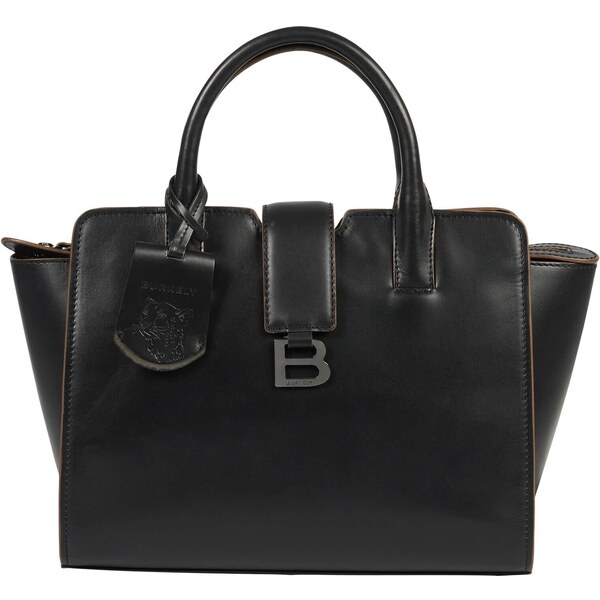 Dámska kožená kabelka Burkely Lesla - čierna 44083381
