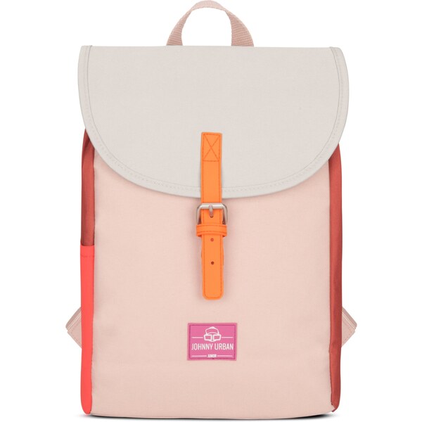 Johnny Urban Batoh Liam svetlosivá / ružová / ružová / červená 54224055