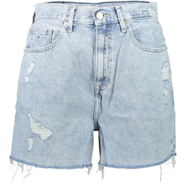 Tommy Hilfiger Kraťasy pre ženy Tommy Jeans - svetlomodrá 65382822