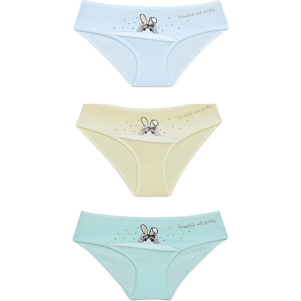 3 PACK dievčenských nohavičiek Donella 415077/wz.25 44180544