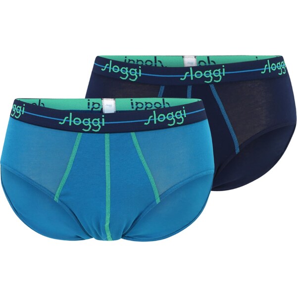 SLOGGI Nohavičky men Start modrá / námornícka modrá / nefritová 65921015