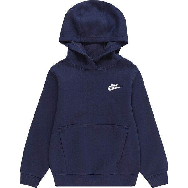 Nike Sportswear Mikina Club Fleece námornícka modrá / biela 45792762
