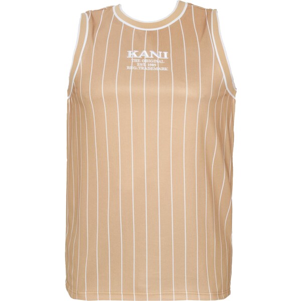 Karl Kani Tričko piesková / biela 54251194