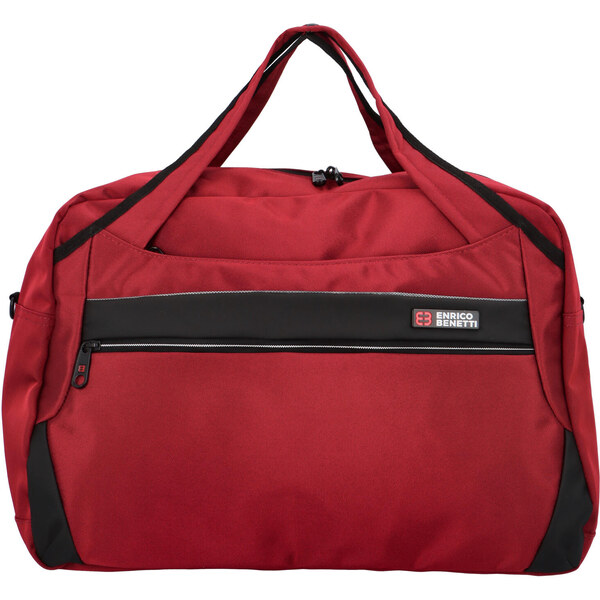Cestovná taška tmavo červená - Enrico Benetti Proleo červená 44277611