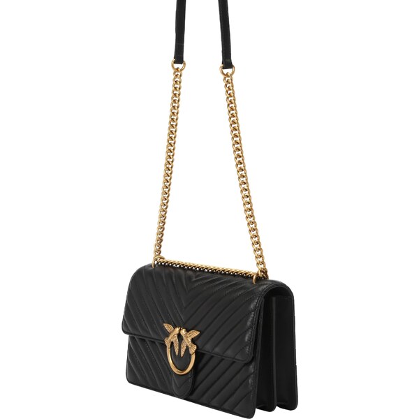 PINKO Taška cez rameno LOVE ONE CLASSIC čierna 44332699