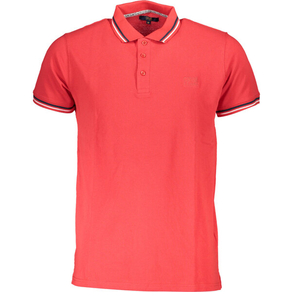 Červené pánske polo tričko CAVALLI CLASS 64704950