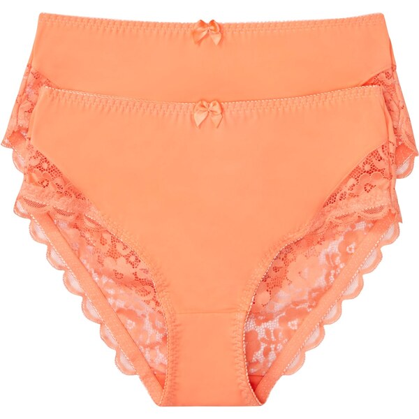 bonprix Maxi nohavičky (2 ks), farba oranžová 45131923