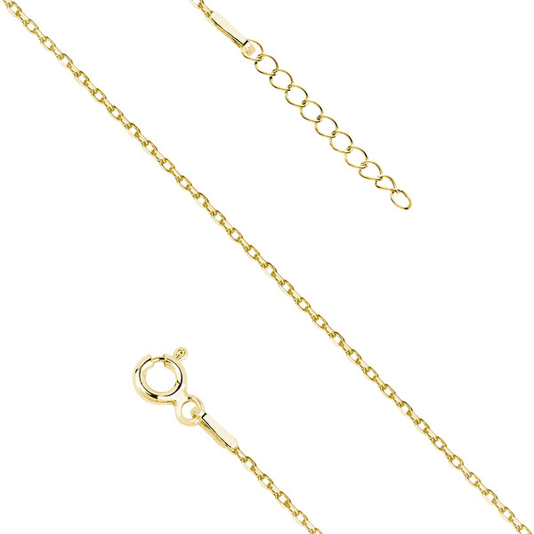 Olivie Strieborná retiazka na nohu GOLD 7539 44406395