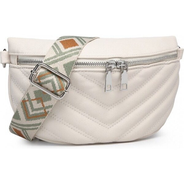 Miss Lulu dámska crossbody ľadvinka LB2307 BG 62791733