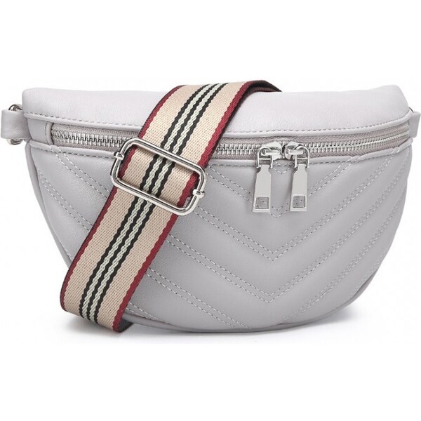 KONO Ladvinka - Miss Lulu s nastaviteľným popruhom, šedá 46833327