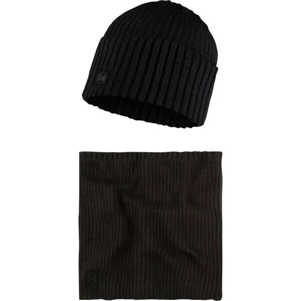 Čierna čiapka a nákrčník Buff Gift Pack Set Beanie and Neckwarmer 37575977