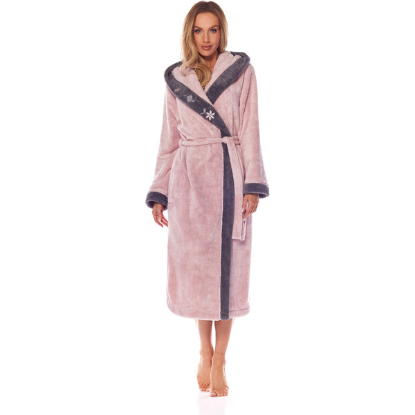 Dlhý dámsky župan L&L 9145 Hft M-2XL 35657750