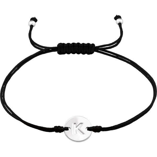 Olivie Povrázkový náramok PÍSMENO K 7573 44444835