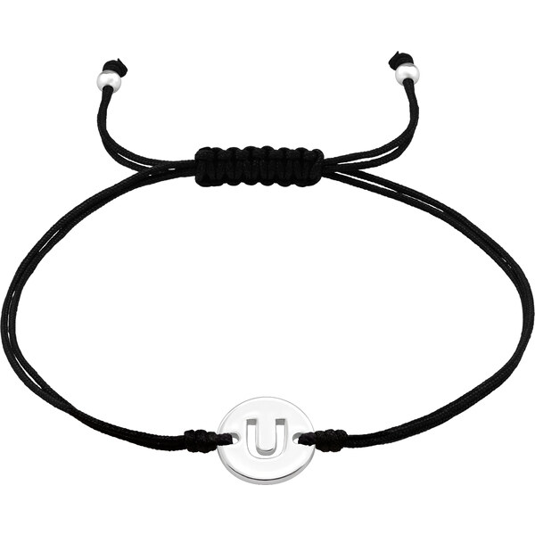 Olivie Povrázkový náramok PÍSMENO U 7582 44444844