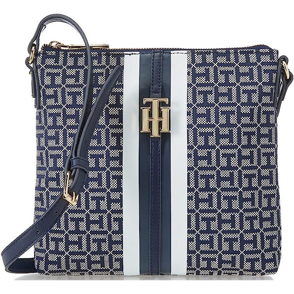 Tommy Hilfiger Jaden Plus Crossbody Light Stone Navy 45243039