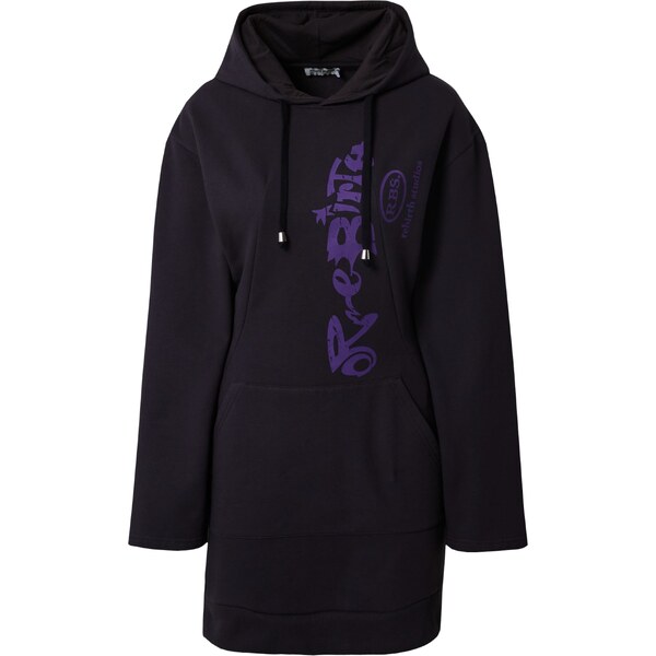 Rebirth Studios Šaty Dream grafitová / tmavofialová 49089798