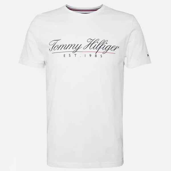 Pánské bílé triko Tommy Hilfiger 22165 44747560