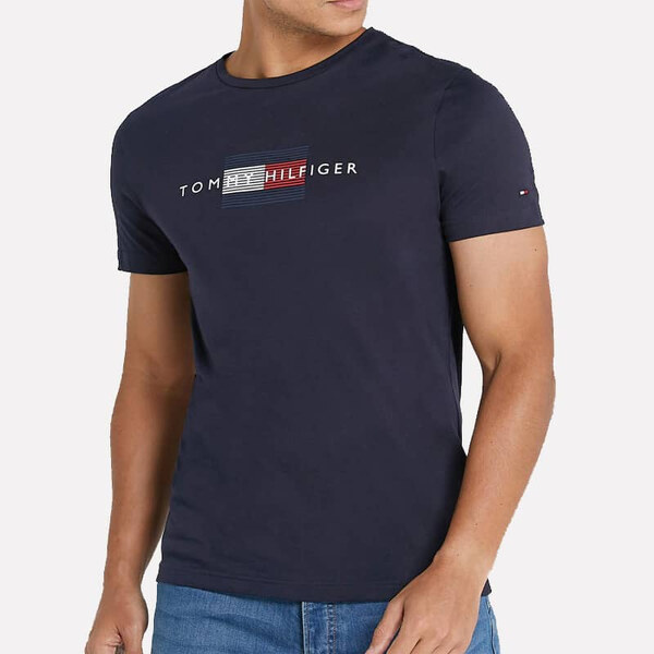 Pánské modré triko Tommy Hilfiger 22399 44747571
