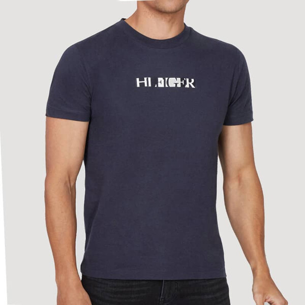 Pánské modré triko Tommy Hilfiger 24407 44747595