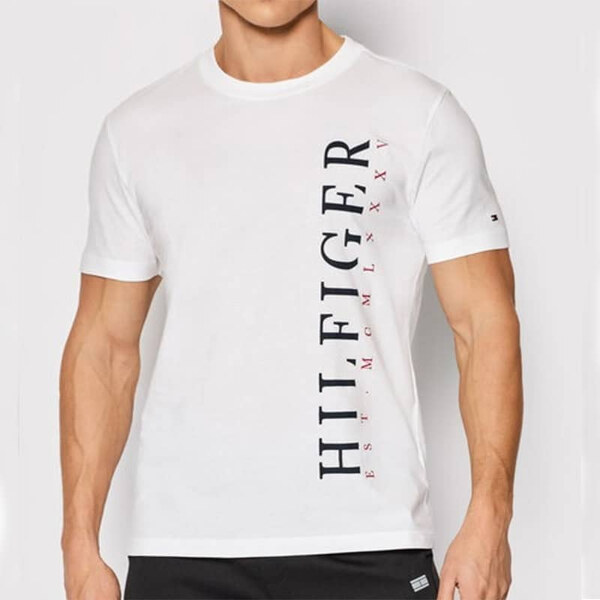 Pánské bílé triko Tommy Hilfiger 24194 44747592