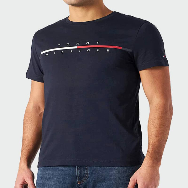 Pánské modré triko Tommy Hilfiger 24405 44747593