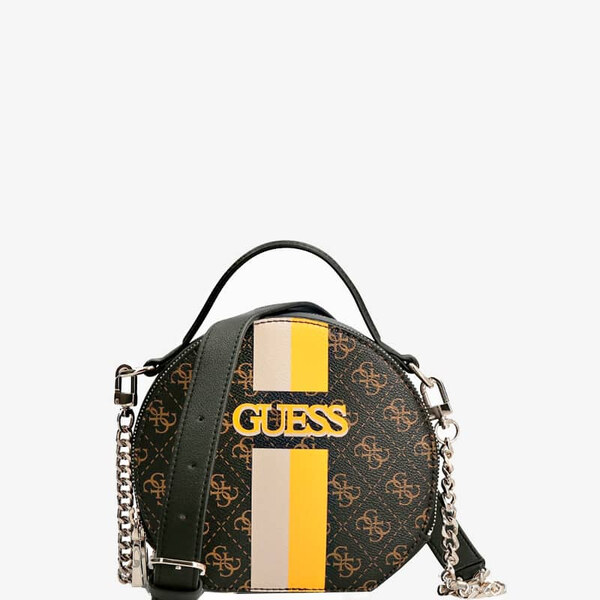 Hnědá kabelka Guess Vikky 23297 44747588