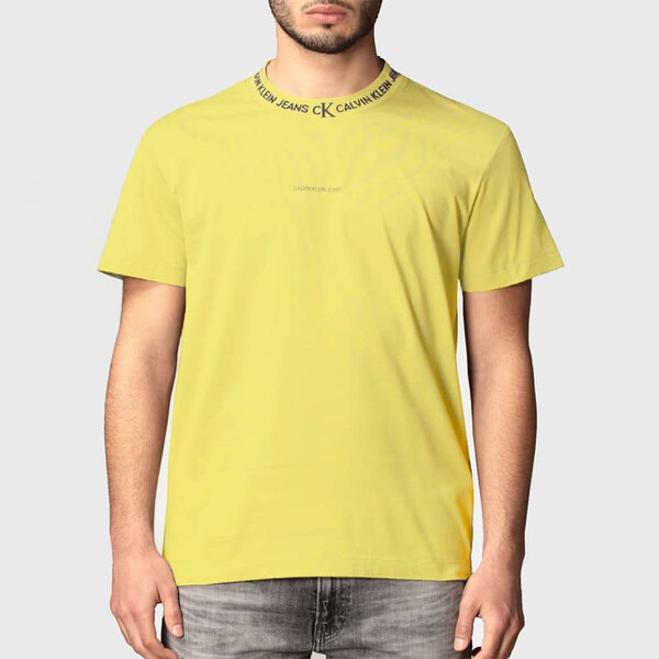 Pánské žluté triko Calvin Klein 25641 44747614