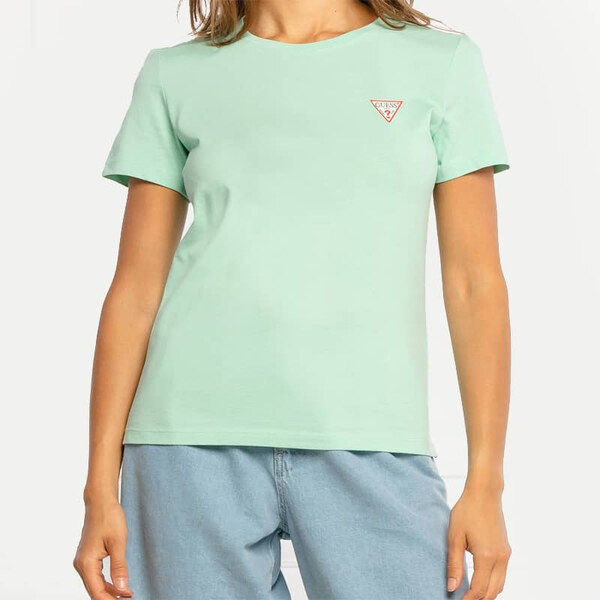 Dámské světle zelené triko Guess 22s25948 44747631