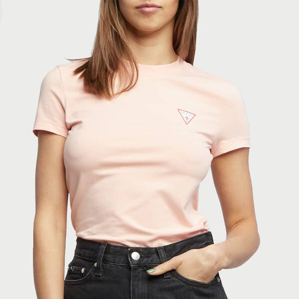 Dámské meruňkové triko Guess 22s25950 44747633