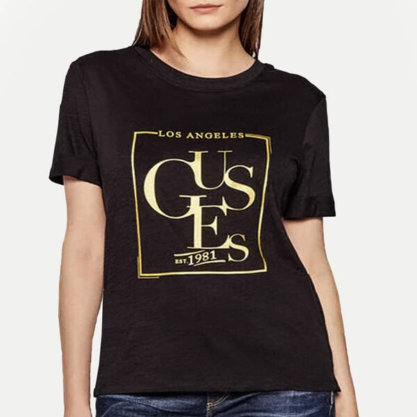 Dámské černé triko Guess 25943 44747626