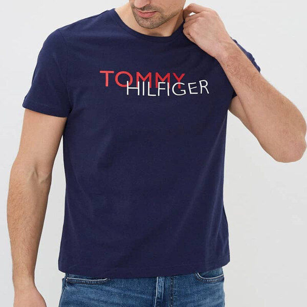 Pánské modré triko Tommy Hilfiger 30853 44747645