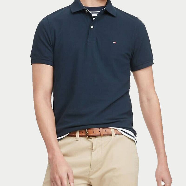 Pánské modré polo triko Tommy Hilfiger 22s32400 44747653