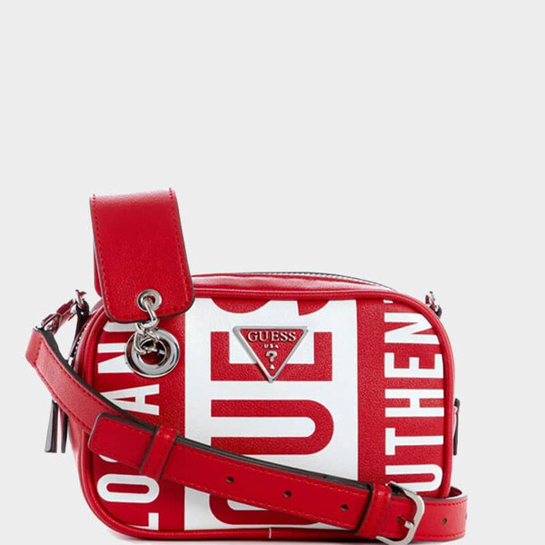 Červená kabelka Guess Manhattan Mini 32803 44747656