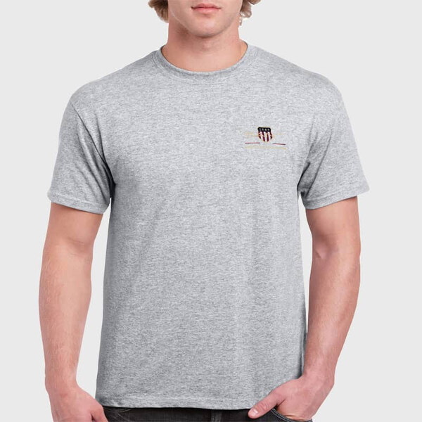 Pánské šedé triko Gant 34038 44747670