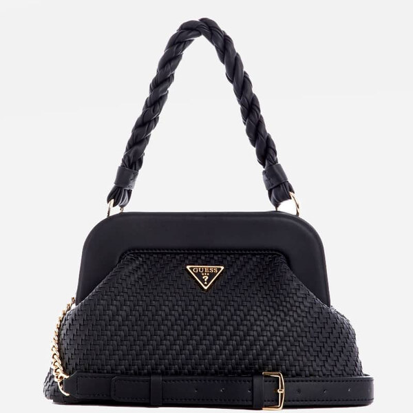 Černá kabelka Guess Hassie frame crossbody 46330 44747679