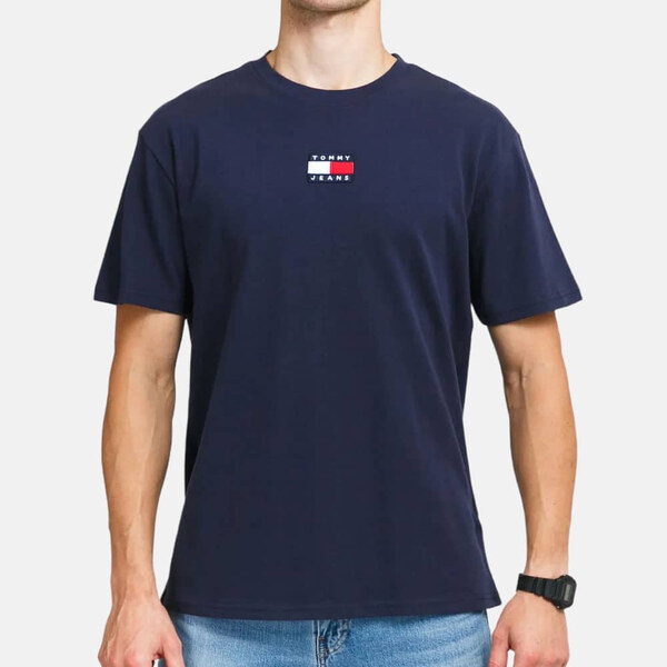 Pánské modré triko Tommy Hilfiger Jeans 54148 44747733