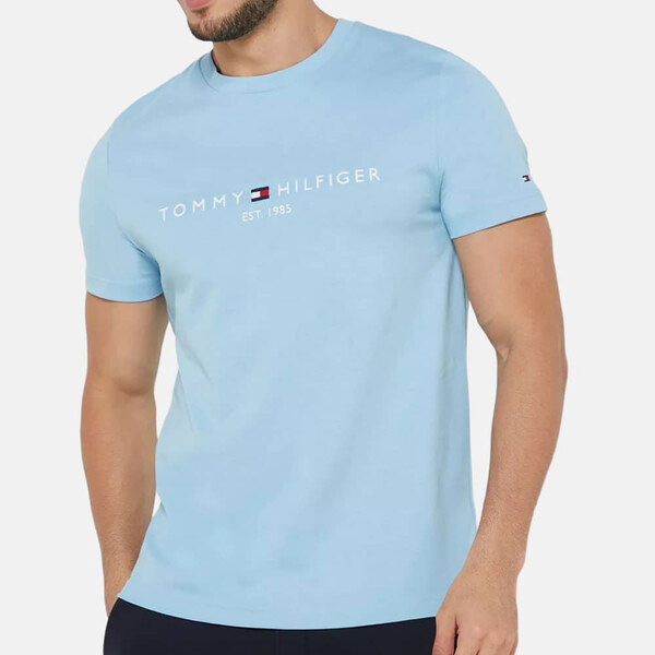 Pánské světle modré triko Tommy Hilfiger 54156 44747739