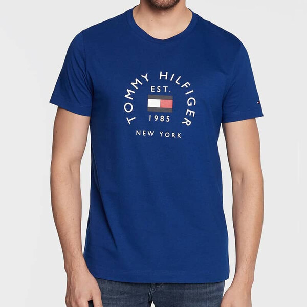 Pánské modré triko Tommy Hilfiger 54157 44747740