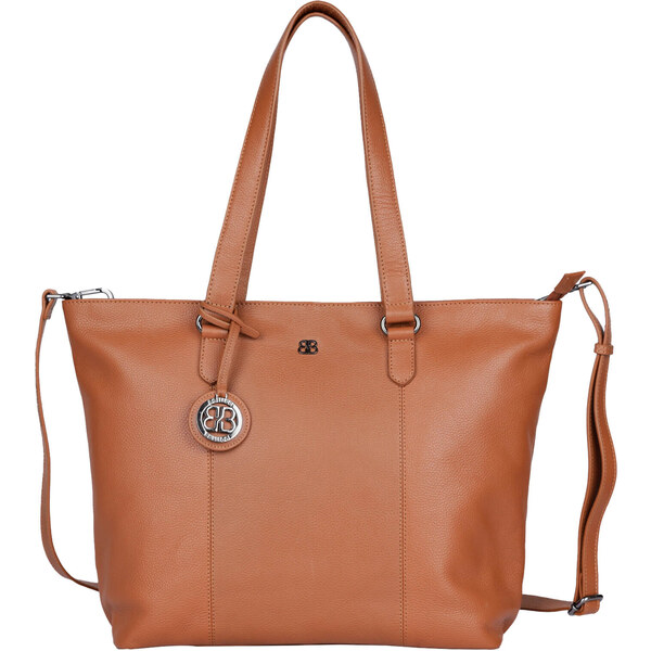 Dámska kožená kabelka Bellicci Tinna - koňak 61911919