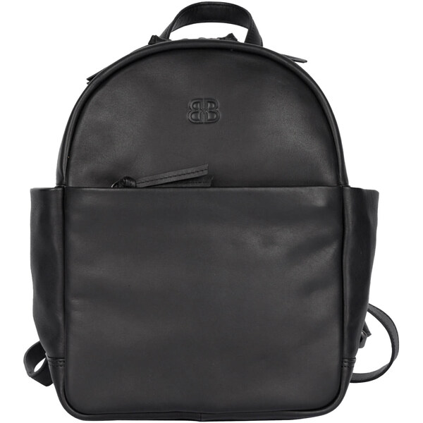 Dámsky kožený batoh Bellicci Parias - čierna 44494039