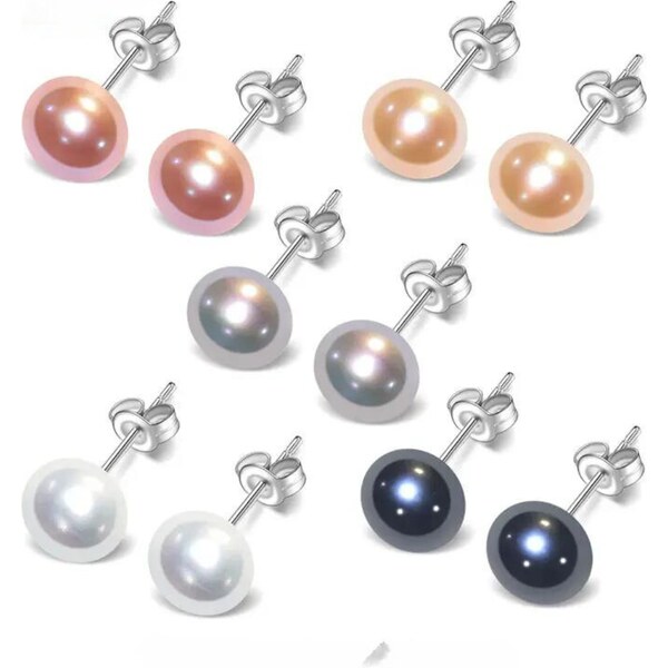 Olivie Perlové náušnice BAROKO 7594 44524817