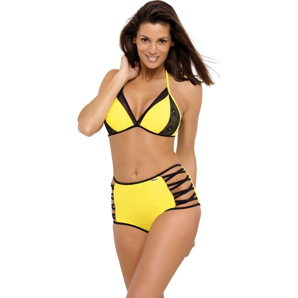MARKO COLLECTION Žlté bikiny s vysokým spodkom Verona Primula M-551 (1 44502102