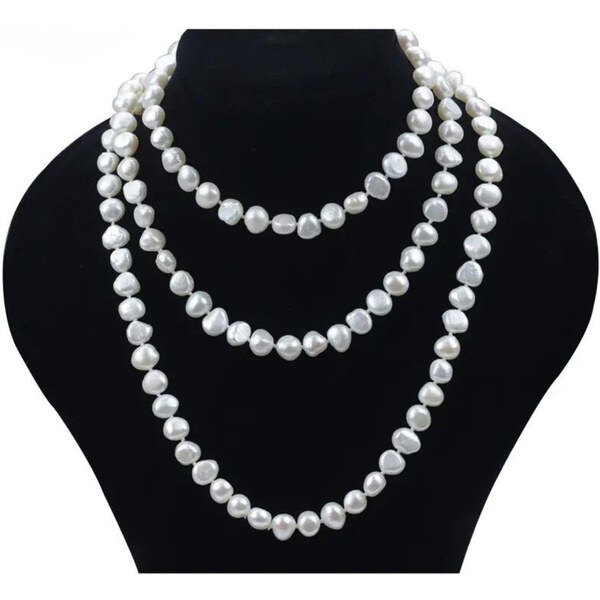 Olivie Perlový 100 cm dlhý náhrdelník BAROKO 7605 44550045