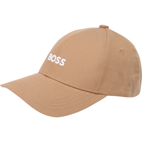 BOSS Čiapka Zed farba ťavej srsti / biela 65642479