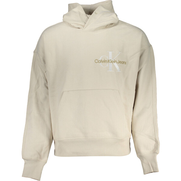 Pánska béžová mikina Calvin Klein 64702383
