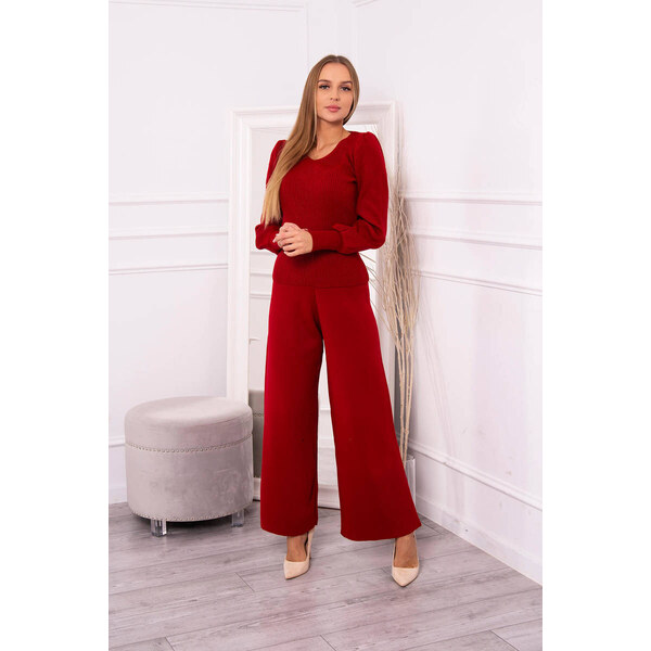 K-Fashion Sada svetrov červená 44559798