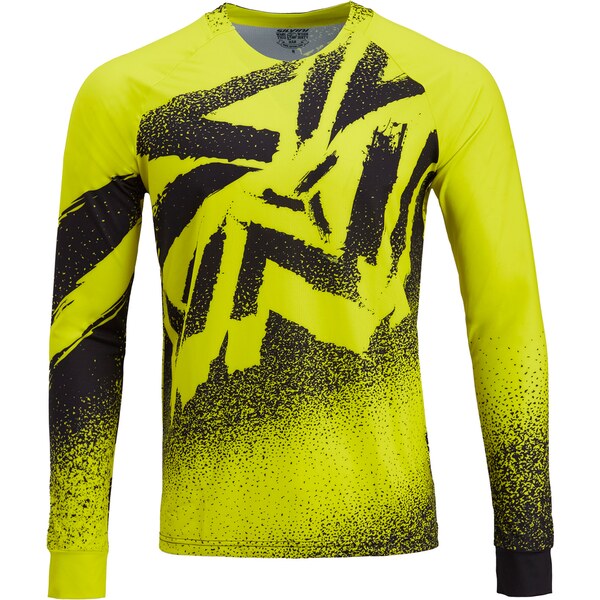 Pánsky enduro dres Silvini Cortino neónovo žltá/čierna 43265396