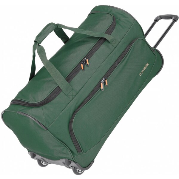 Travelite Basics Fresh Wheeled Duffle Dark green 62192422