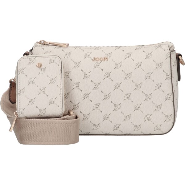 JOOP! Taška cez rameno Jasmina tmavobéžová / šedobiela 45958875