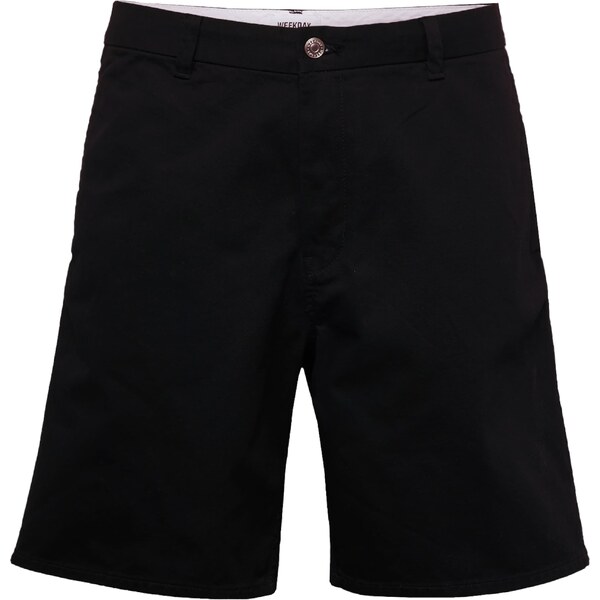 WEEKDAY Chino nohavice Joel čierna 54252198